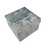 3X3 Square Box : For European Wiring Devices