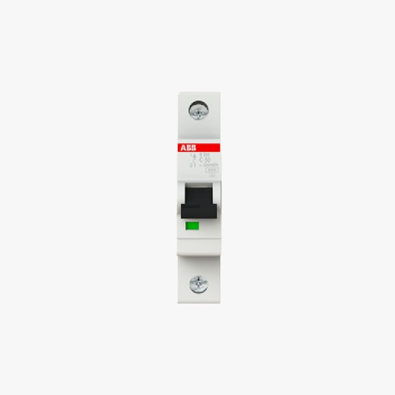 ABB ABB MCB 50A 1P S201-C50 10KA 230V Model 2CDS251001R0504, Electrical Supply Circuit Breakers & Panels — Southend Philippin