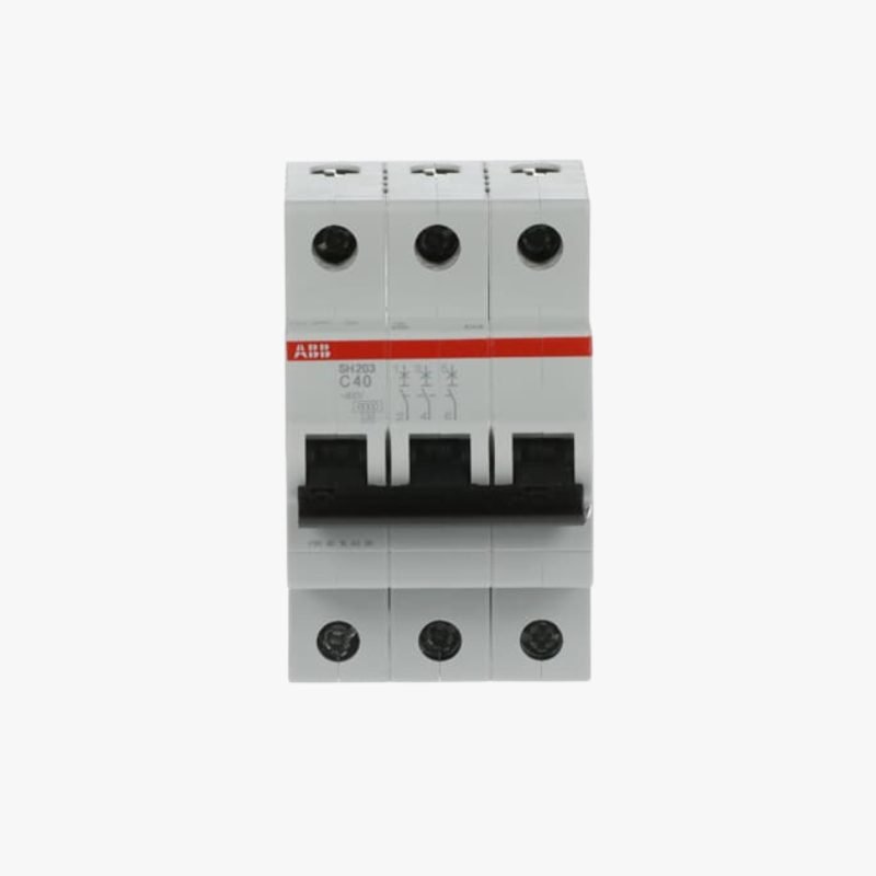 ABB ABB SH203-C40 Miniature Circuit Breaker – 3P – C – 40 A, Electrical Supply Circuit Breakers & Panels — Southend Philippin