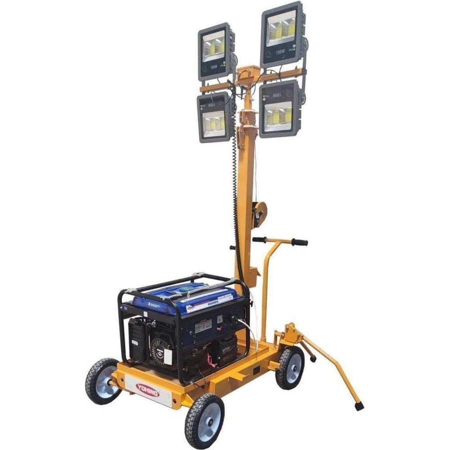 Best & Strong YLT-400B+BS6500ES Light Tower Set With Generator (Yohino), Electrical Supply Lighting — Southend Philippines