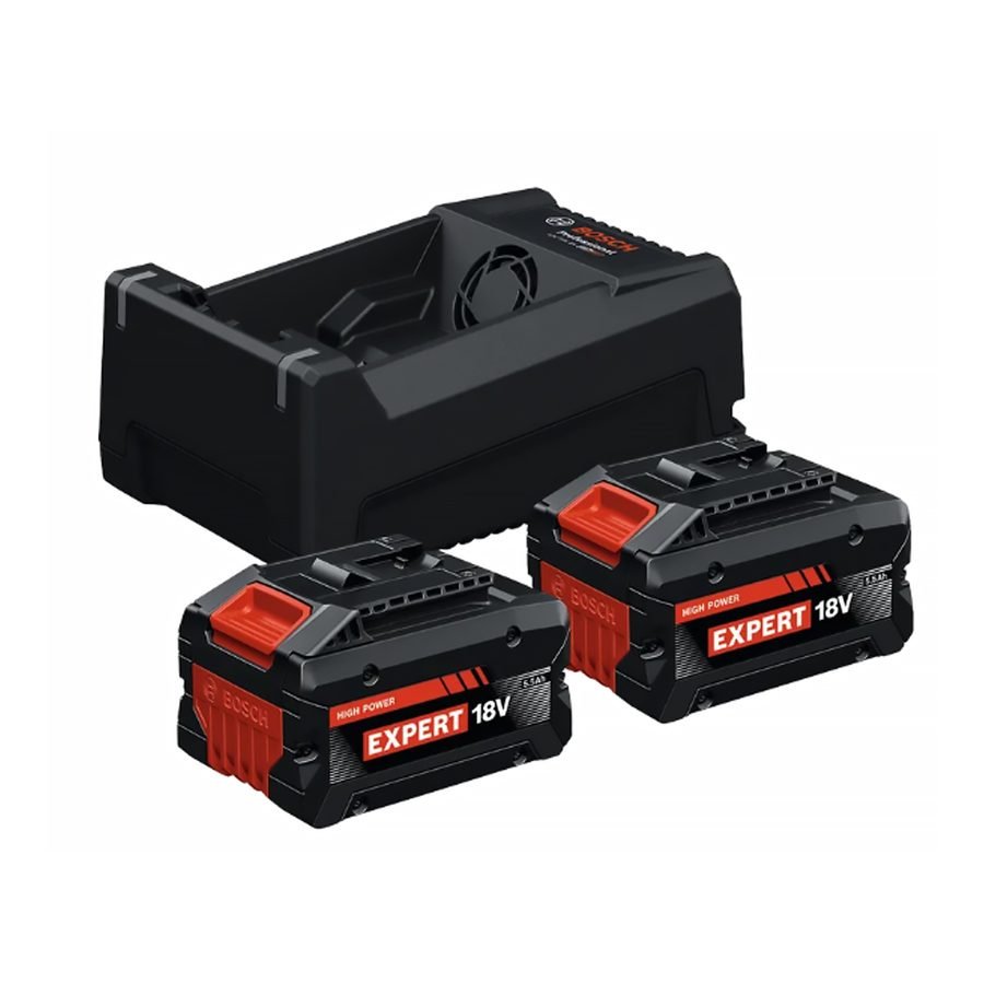 Bosch Starter Kit EXBA18V-55 18V 5.5Ah Fast Charger — Electrical Supply, Southend Philippines