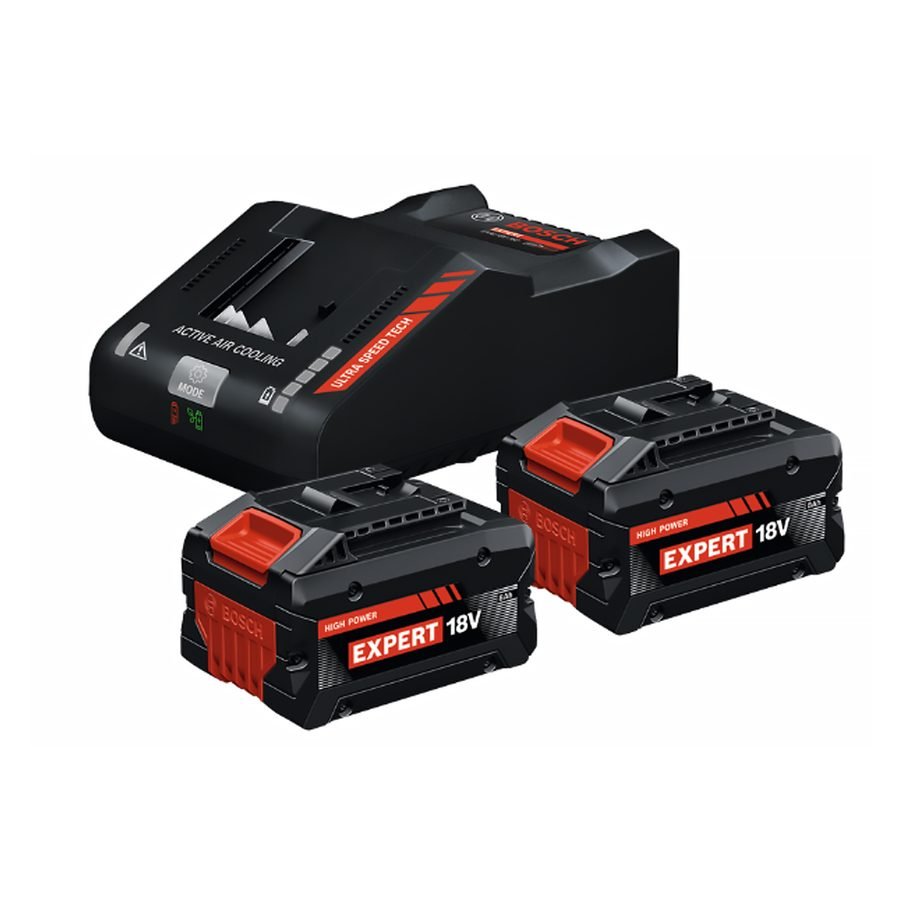 Bosch Starter Kit EXBA18V-80 8.0Ah Fast Charger — Electrical Supply, Southend Philippines