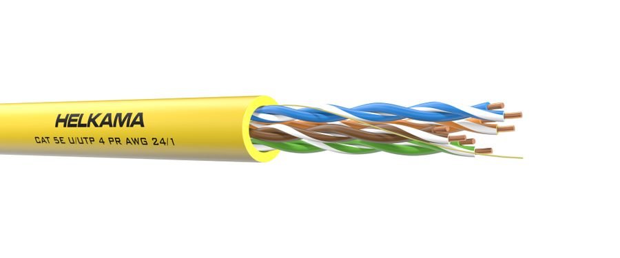 Helkama CAT 5E U/UTP 4 PR AWG 24/1, Electrical Supply Wires & Cables — Southend Philippines