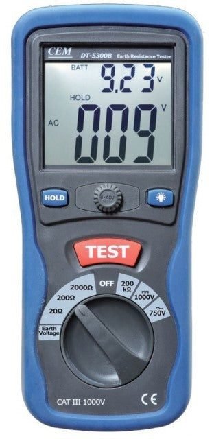CEM Earth Ground Resistance Tester, Electrical Supply Meters & Testers — Southend Philippines