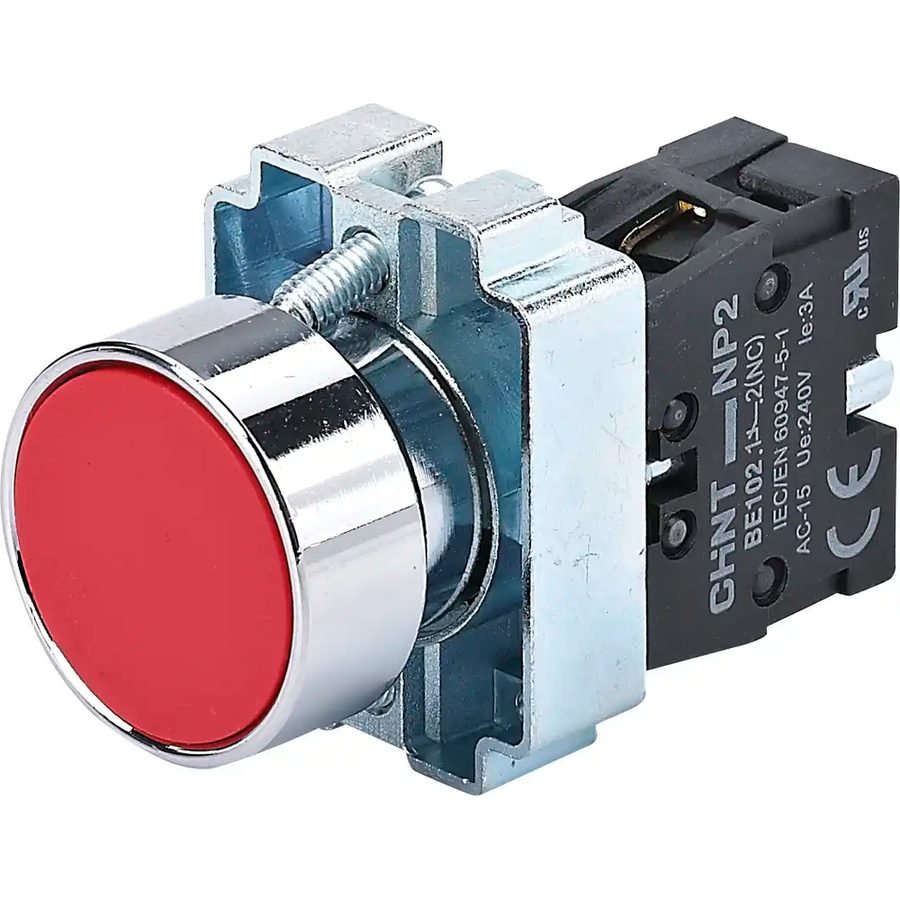 Chint Chint Metal Headed Push Button (Non-Illuminated) 220VAC, Electrical Supply — Southend Philippines
