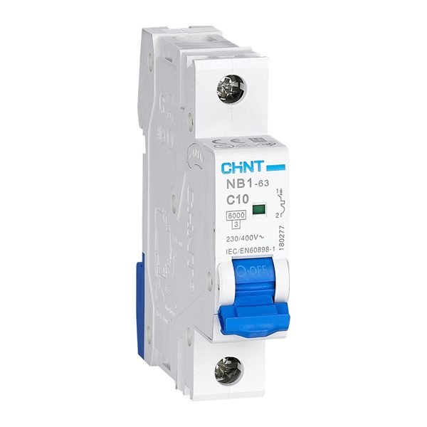 Chint Chint NB1-63 1P 6KA With ON/OFF Indicator Miniature Circuit Breaker (1 M, Electrical Supply Circuit Breakers — Southend
