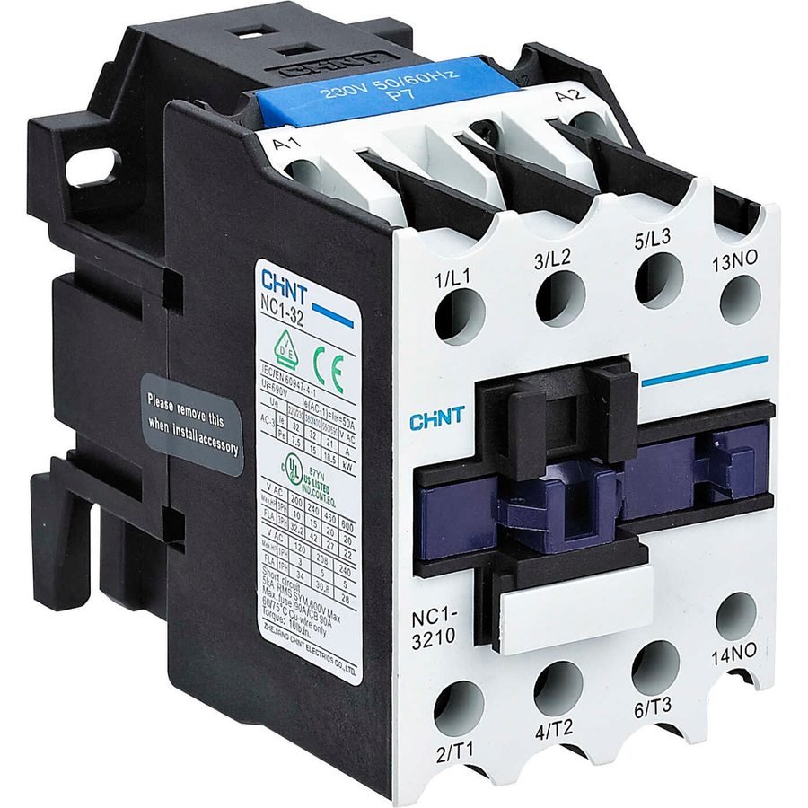 Chint NC1 Magnetic Contactor — Electrical Supply, Southend Philippines