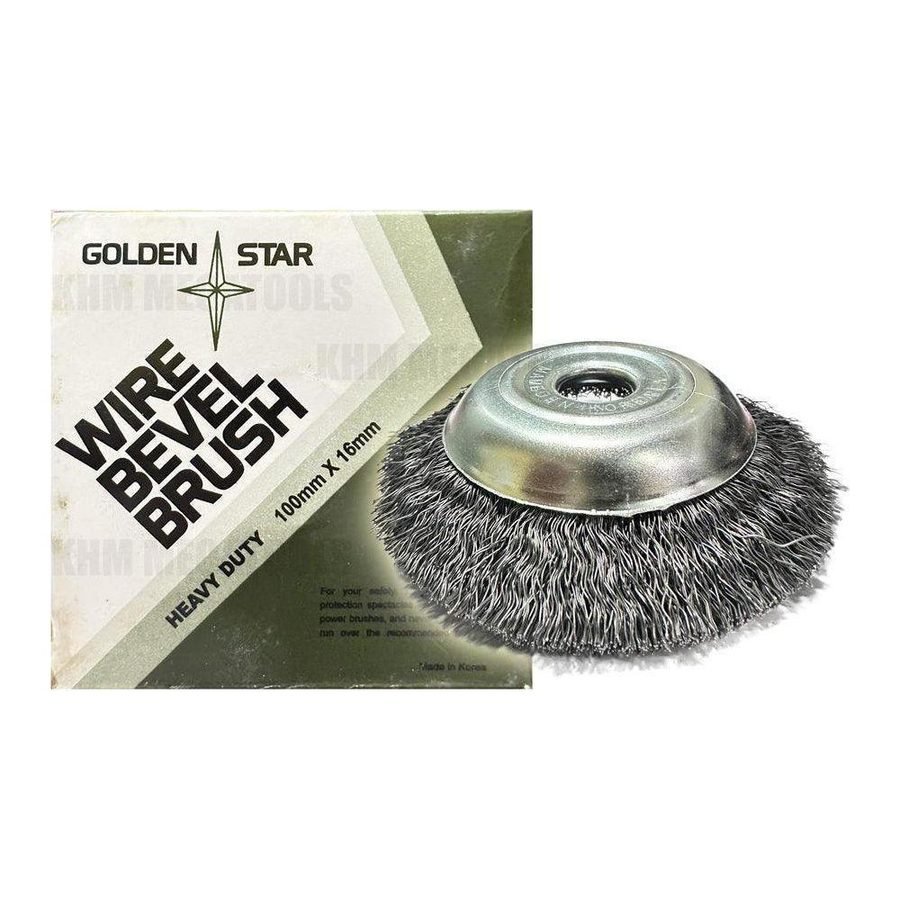 Golden Star Wire Bevel Brush 4", Electrical Supply Wires & Cables — Southend Philippines