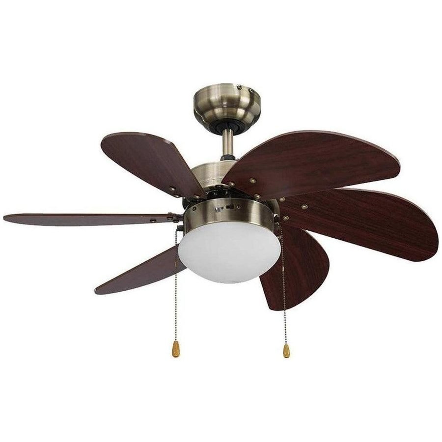Greenfield Greenfield Swirl 30" Ceiling Fan With 6 Blades / Light, Electrical Supply Lighting — Southend Philippines