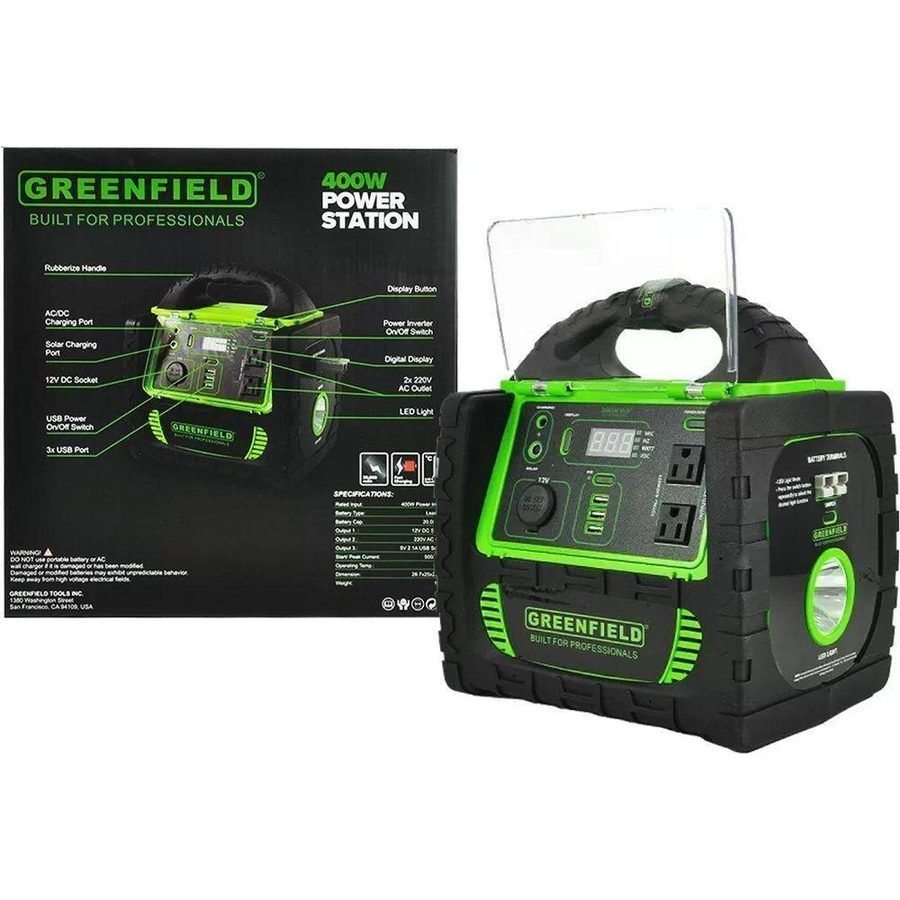 Greenfield GPS400W Power Station 400W