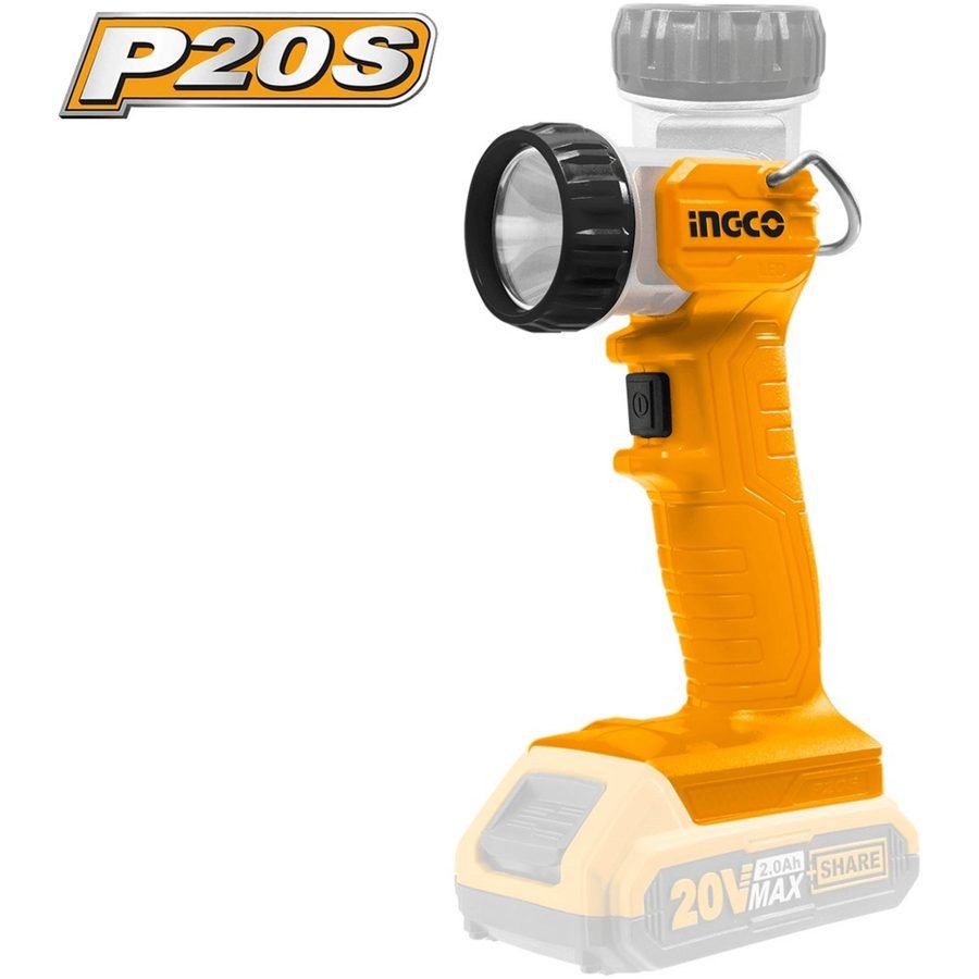 Ingco Ingco CWLI2023-20V Work Lamp 20V 120 Lumens, Electrical Supply Wires & Cables — Southend Philippines