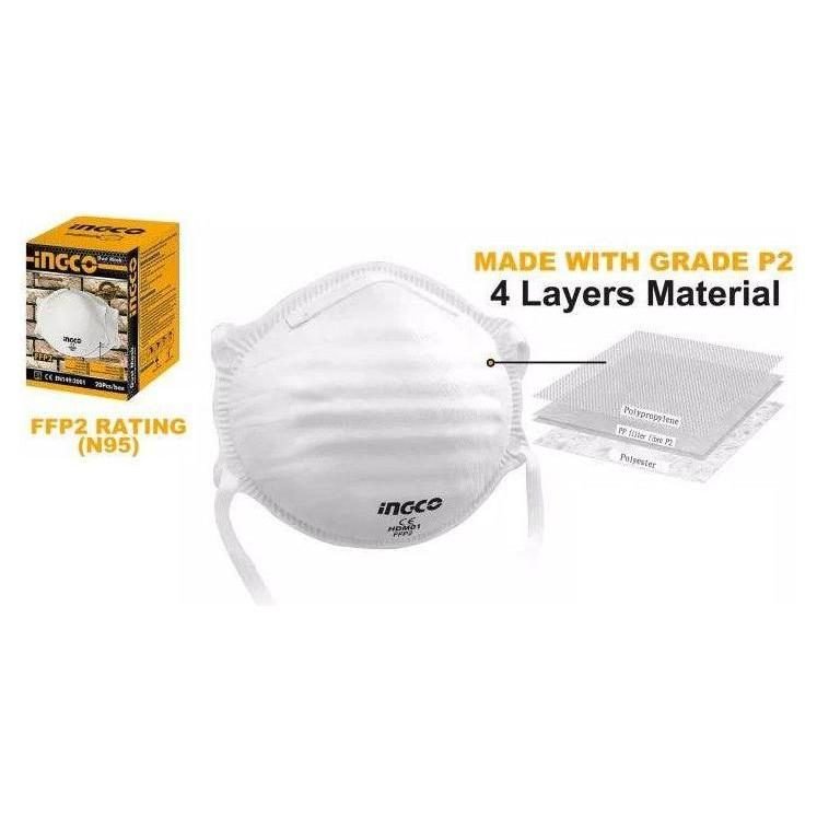 Ingco Ingco HDM01 Dust Mask (N95), Electrical Supply Lighting — Southend Philippines