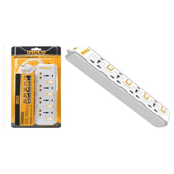 Ingco HES03041V Extension Cord Set With 4pcs Separate Switch