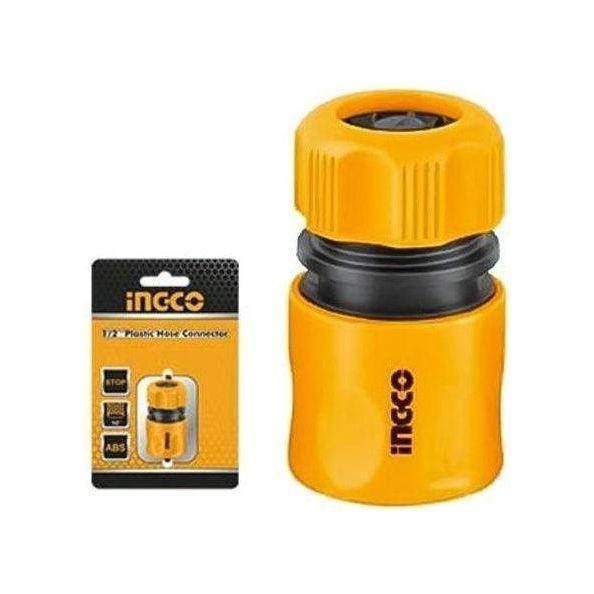 Ingco Ingco HHCS01122 Plastic Hose Connector 1/2", Electrical Supply Plugs & Connectors — Southend Philippines