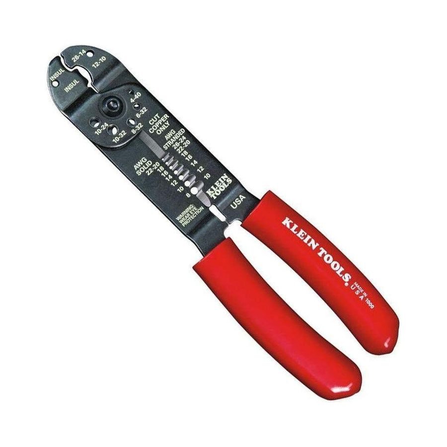 Klein Klein 1000 6-In-1 Multi-Purpose Plier Stripper, Crimper & Wire Cutter, Electrical Supply Wires & Cables — Southend Phil