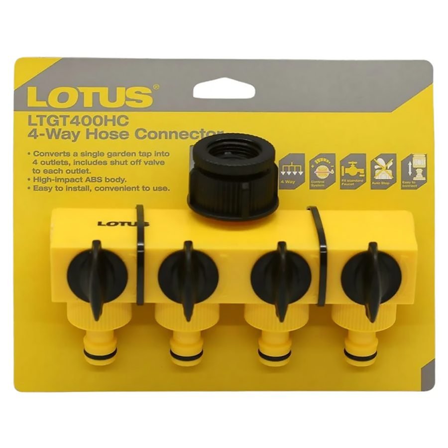 Lotus LTGT400HC Hose Connector 4-Way