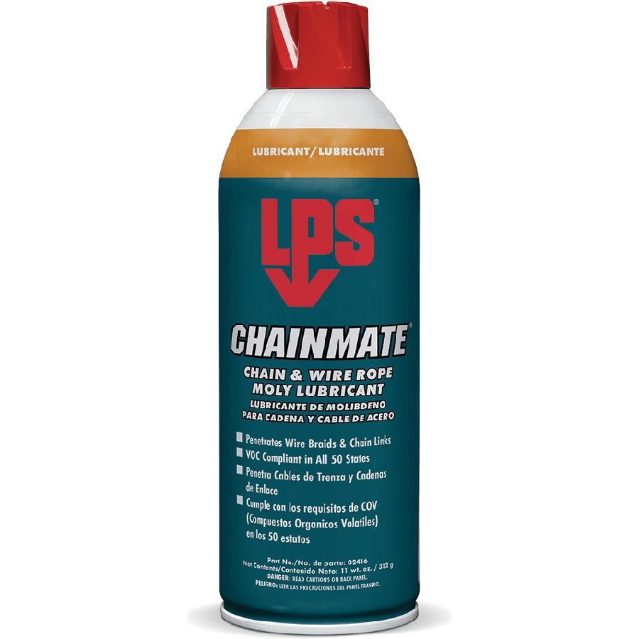 LPS 02416 ChainMate Chain & Wire Rope Moly Lubricant 11oz