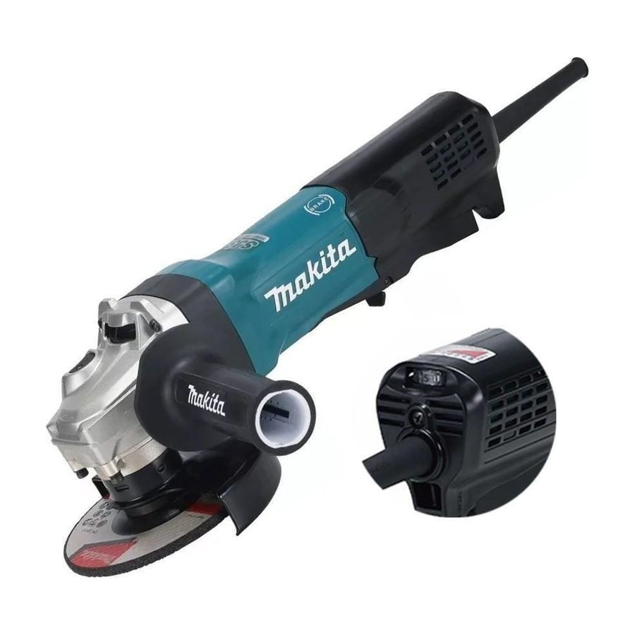 Makita GA5093X03 Angle Grinder 5" (Variable Speed) [Paddle Switch] 1900W