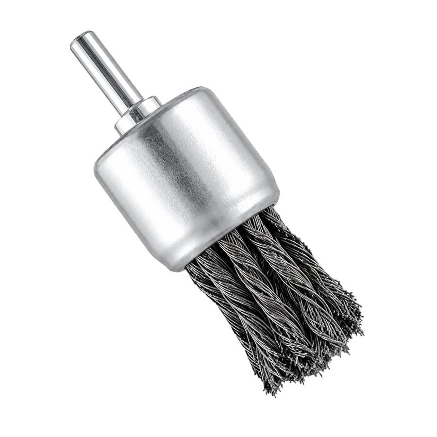 MaxSell Knotted Wire End Brush 1/4" Shank