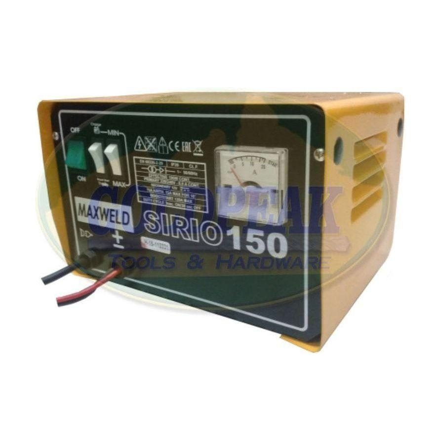 Maxweld Sirio 150 Portable Car Battery Charger & Starter, Electrical Supply Motor Starters — Southend Philippines