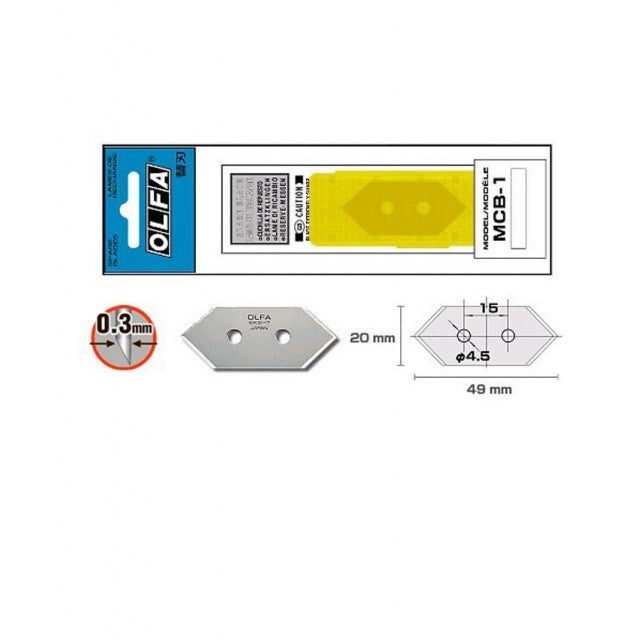 OLFA Spare Blade MCB-1, Electrical Supply Circuit Breakers — Southend Philippines