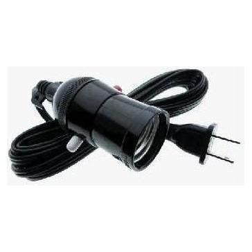 Omni E27-616-PK Push Through Bulb Socket Extension 6 Meter Wire 3A 250V