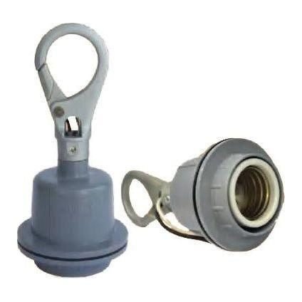 Omni Omni E40-608H E40 Heavy Duty Lamp Holder With Hook 6A 250V, Electrical Supply Switches & Outlets — Southend Philippines