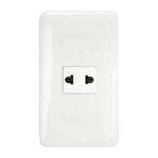 Omni Omni P1-EU-PK Universal Outlet In Plate (Flush Type), Electrical Supply Switches & Outlets — Southend Philippines