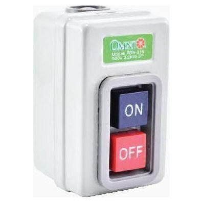 Omni PBS-315-PK Power Push Button Switch 15A 2.2KW
