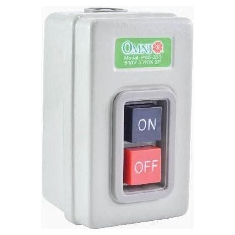 Omni PBS-330-PK Power Push Button Switch 30A 3.7KW