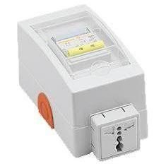 Omni Omni SBMS-2P Mini Safety Breaker With Socket (10A, 16A , 20A), Electrical Supply Circuit Breakers & Panels — Southend Ph