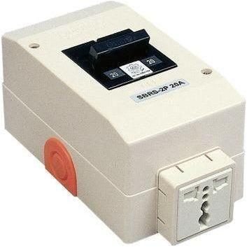 Omni SBRS-2P Safety Breaker Regular With Socket (15A,20A)