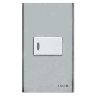 Omni Omni SP0-S14 1-Way Illuminated Switch In Stainless Plate 16A (Wide Serie, Electrical Supply Switches & Outlets — Southen