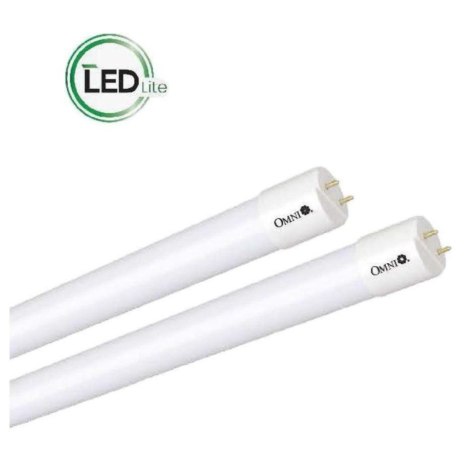 Omni T8 Tube Single-Ended Input Fluorescent LED T8 Glass Tube Light