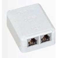 Omni Omni WDT-005 Telephone Outlet Box 2 Lines, Electrical Supply Switches & Outlets — Southend Philippines