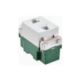 Omni Omni WEU-200 Universal Outlet 10A 250V (Flush Type), Electrical Supply Switches & Outlets — Southend Philippines