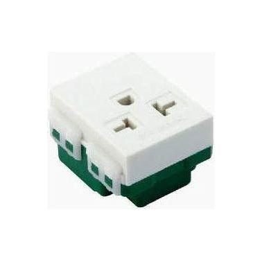 Omni Omni WWA-401 Aircon Tandem Outlet 20A (Wide Series), Electrical Supply Switches & Outlets — Southend Philippines