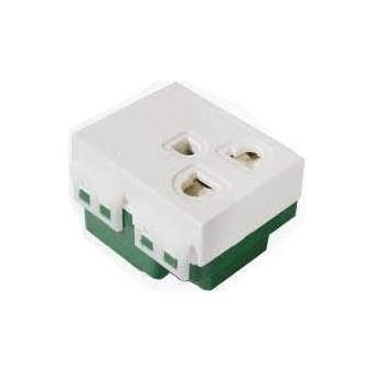 Omni WWG-203 Universal Outlet With Ground 16A (Wide Series)