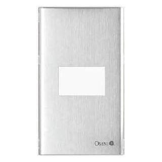 Omni Omni WWP-110S Stainless 1-Gang Plate (Wide Series), Electrical Supply Switches & Outlets — Southend Philippines