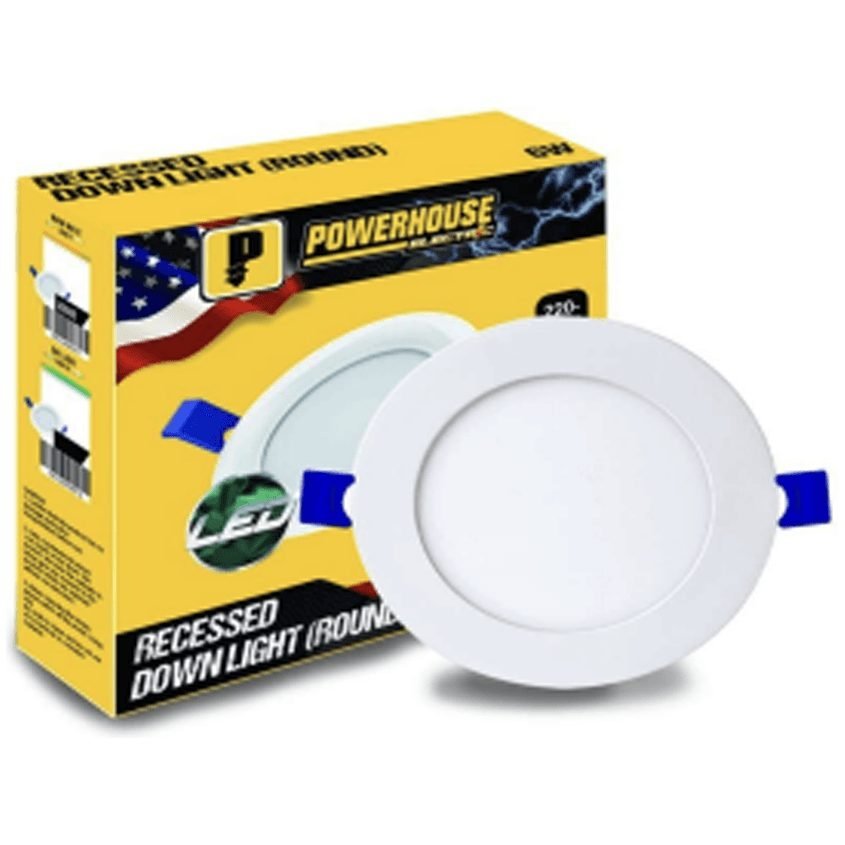 Powerhouse Powerhouse Electric Led Recessed Downlight Round Warm White, Electrical Supply Lighting — Southend Philippines