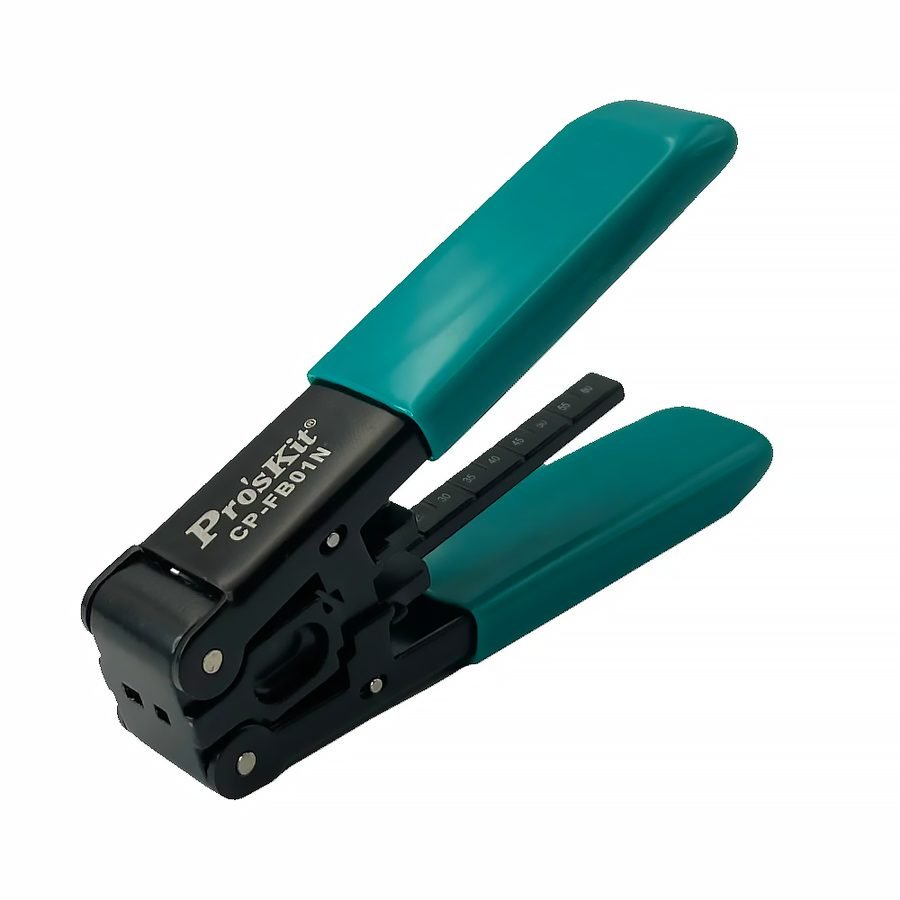 Pro'SKit CP-FB01N FFTH Drop Cable Stripper (Double Hole)