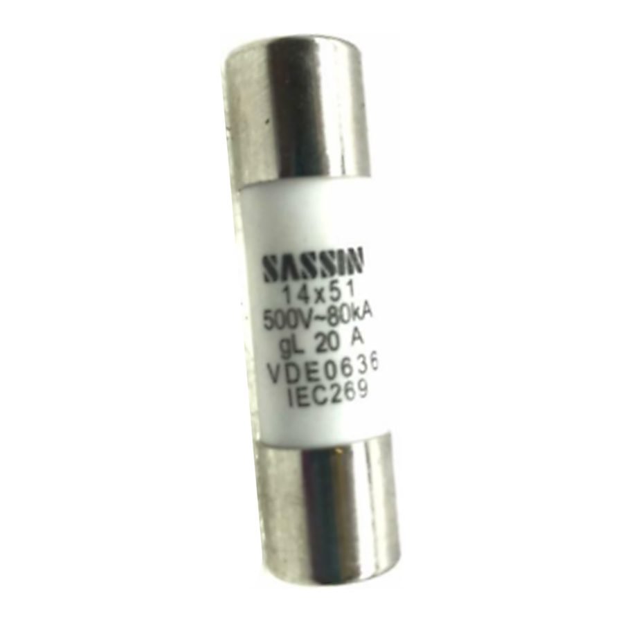 Sassin FL 14x51 (380V) H.R.C Fuse, Electrical Supply Contactors, Relays & Timers — Southend Philippines