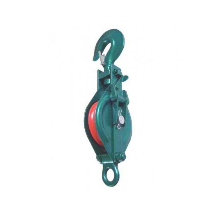SHOWA Snap Pulley Block Single W/ Hook, K-Type For Wire Rope