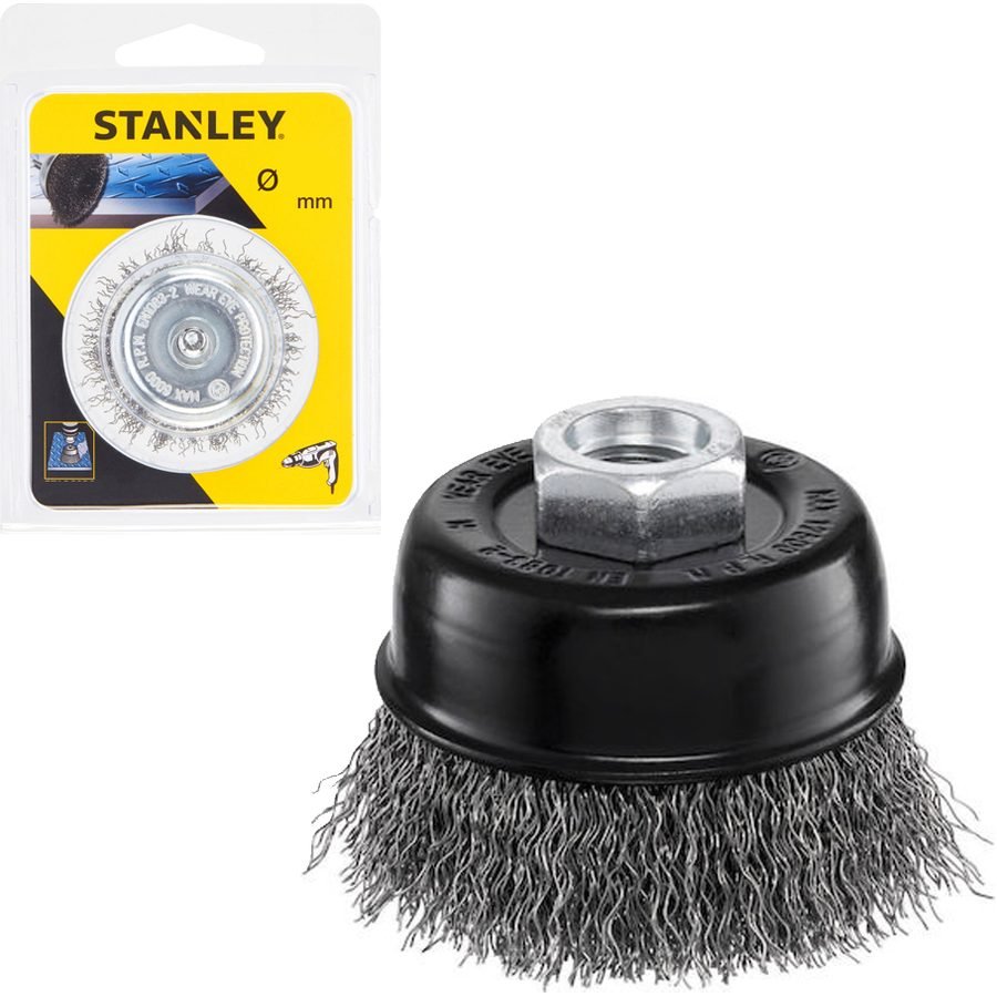 Stanley Stanley STA36200-XJ Crimped Wire Cup Brush M14, Electrical Supply Wires & Cables — Southend Philippines