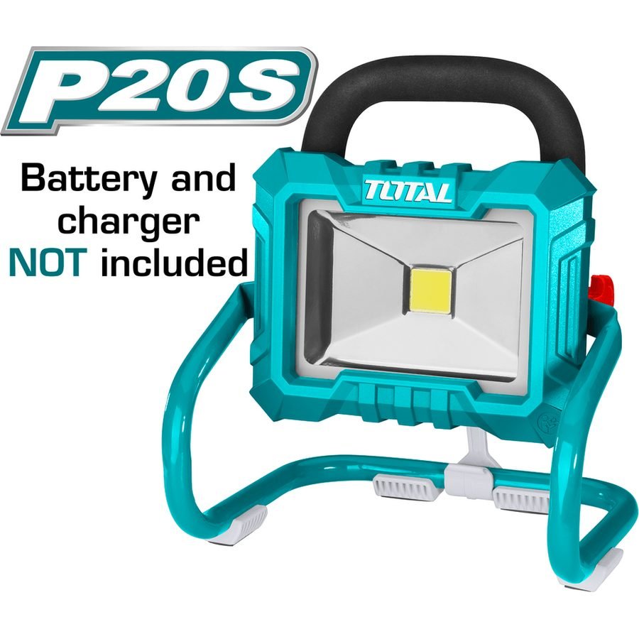 Total Total TFLI2002 20V Cordless Work Lamp Light / Flood Light (Bare), Electrical Supply Lighting — Southend Philippines