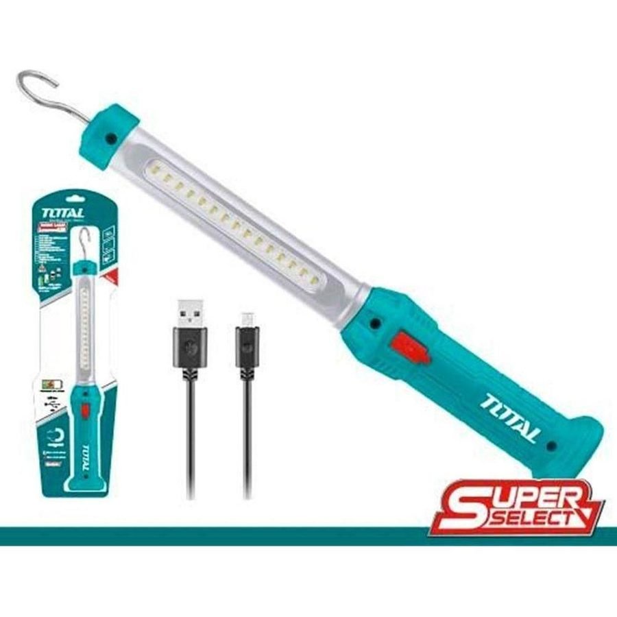 Total TWLI35261 USB Work Lamp / Battery Trouble Light (SS)