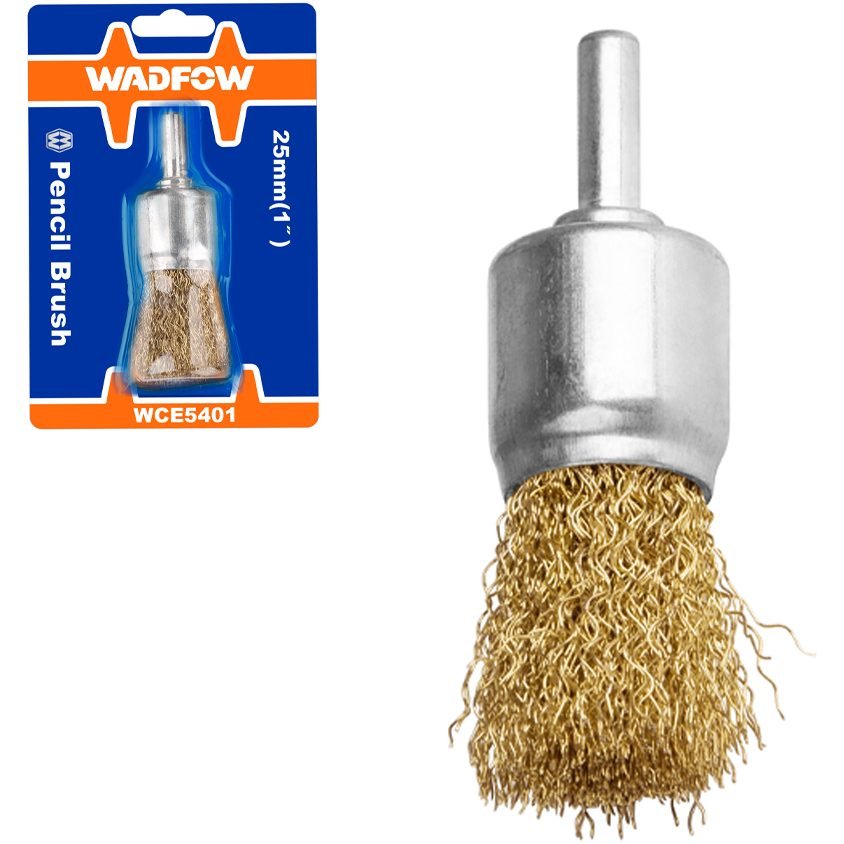 Wadfow Wadfow WCE5401 Pencil End Wire Brush 25mm, Electrical Supply Wires & Cables — Southend Philippines