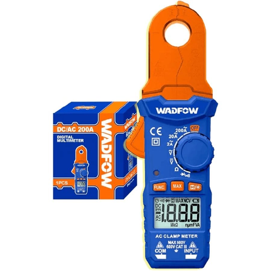 Wadfow Wadfow WDM65015 DC/AC Clamp Meter 2000-Counts, Electrical Supply Meters & Testers — Southend Philippines