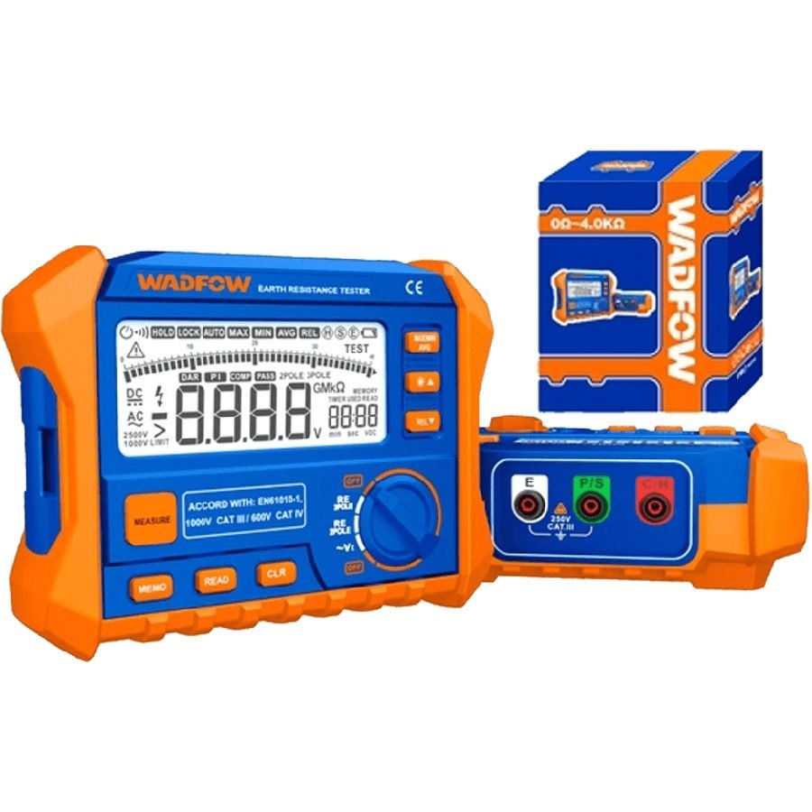 Wadfow Wadfow WDM9504 Earth Resistance Tester, Electrical Supply Meters & Testers — Southend Philippines
