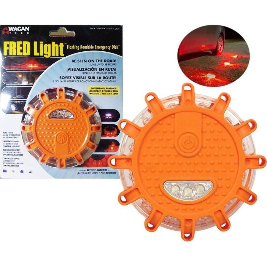 Wagan Tech FRED LIGHT (FLASHING ROADSIDE EMERGENCY DISK), Electrical Supply Emergency & Exit Lighting — Southend Philippines